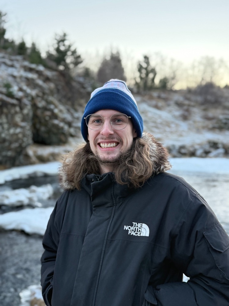 A Reykur founder in the Icelandic winter